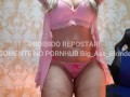 DANÇA SENSUAL DE LANGERIE ROSA