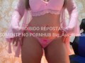 DANÇA SENSUAL DE LANGERIE ROSA