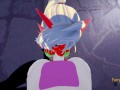 Pokemon Hentai Furry - POV Blaziken x Mewtwo blowjob and fucked