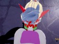Pokemon Hentai Furry - POV Blaziken x Mewtwo blowjob and fucked