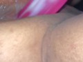 Mixed bbw cumming all over new toy
