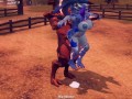 Breeder of the nephelym blue big tits Jabberwock girl All sex scenes ep.2
