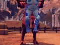 Breeder of the nephelym blue big tits Jabberwock girl All sex scenes ep.2