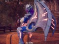 Breeder of the nephelym blue big tits Jabberwock girl All sex scenes ep.2