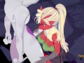 Pokemon Hentai Furry - Blaziken blowjob and handjob with cum in her mouth to Mewtwo