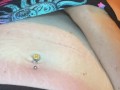 Faceless Milf Masturbates To Orgasm In Shorts