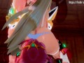 The only way to calm Mythra down is steamy sex with Pyra and her man (PICTURE + AUDIO)