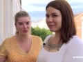 Pralles Verwöhnprogramm: Marina & Natascha unter der Dusche