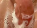 Hot and soapy shower session