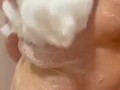 Hot and soapy shower session