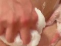 Hot and soapy shower session