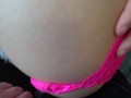 POV. Lesbian girlfriends with strapon