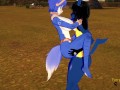 Star Fox Pokemon Star Fox Pokemon Furry Hentai - Krystal x Lucario Boobjob & Fucked