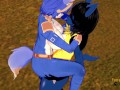 Star Fox Pokemon Star Fox Pokemon Furry Hentai - Krystal x Lucario Boobjob & Fucked