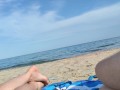 Real Amateur Wife Naked in Public Beach