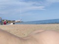 Real Amateur Wife Naked in Public Beach