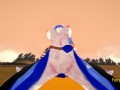 Star Fox Pokemon Furry Hentai - POV Krystal x Lucario Boobjob blowjob and fucked