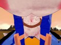 Star Fox Pokemon Furry Hentai - POV Krystal x Lucario Boobjob blowjob and fucked