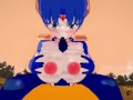 Star Fox Pokemon Furry Hentai - POV Krystal x Lucario Boobjob blowjob and fucked