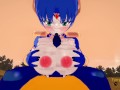 Star Fox Pokemon Furry Hentai - POV Krystal x Lucario Boobjob blowjob and fucked