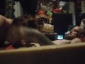 Rough pussy play and anal pounding