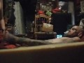 Rough pussy play and anal pounding