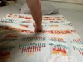 Fucking myself with a Tantus Adam dildo
