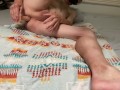 Fucking myself with a Tantus Adam dildo