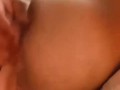Playing with my pretty pussy and fake titties 