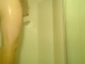 Fun pissing in the shower before I cum
