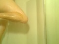Fun pissing in the shower before I cum