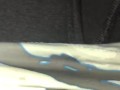 (Part 1 of 2) Cock Hungry MILF forgot to lock the door & mask up, suddenly stopped when interrupted 