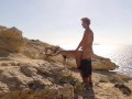 Young captain gets seduced by mesmerizing syren and fucks her hard on the shore of a Greek island!