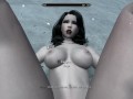 Lesbian sex in the snow in Skyrim Full version