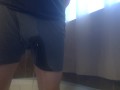 Feels so good peeing on myself