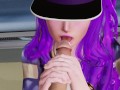 League of legends:Akali licks her before clip