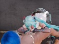 Miku hatsune licks balls