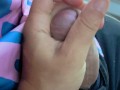 Risky Handjob on Public Bus - Cum on Hands + Post Cum Play!