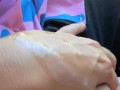 Risky Handjob on Public Bus - Cum on Hands + Post Cum Play!
