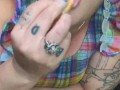 Papaya Eating Mouth Lip Fetish CEI/JOI