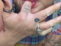 Papaya Eating Mouth Lip Fetish CEI/JOI