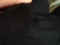 Quick cum wearing cock ring under boxer briefs