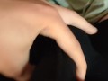 Quick cum wearing cock ring under boxer briefs