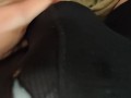 Quick cum wearing cock ring under boxer briefs