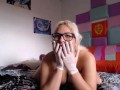 Ely Rainbow Argentina Guantes de latex, corset de charol, aceite... el video completo será delicioso