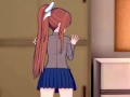 Monika is in SERIUS love with you (3D Ecchi) (Doki Doki Literature Club!)