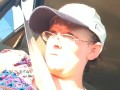 Using vibrator in public parking lot