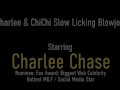 Cock Suckers Charlee Chase And ChiChi Medina Get Some Cum!