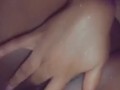 Can you hear the sound of my wet pussy? 😩