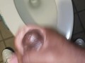 Bustin quick nut in public rest room